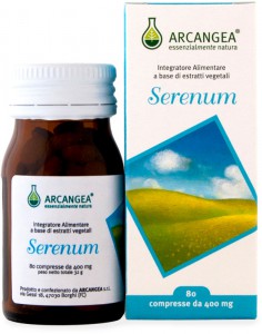 Image of Arcangea Serenum 400mg Integratore Alimentare 80 Capsule 900161682
