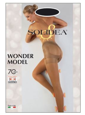 Image of Solidea Wonder Model 70 Collant Sheer Colore Sabbia Taglia 1