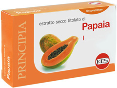 Image of Kos Papaia Estratto Secco Integratore Alimentare 60 Compresse 24g