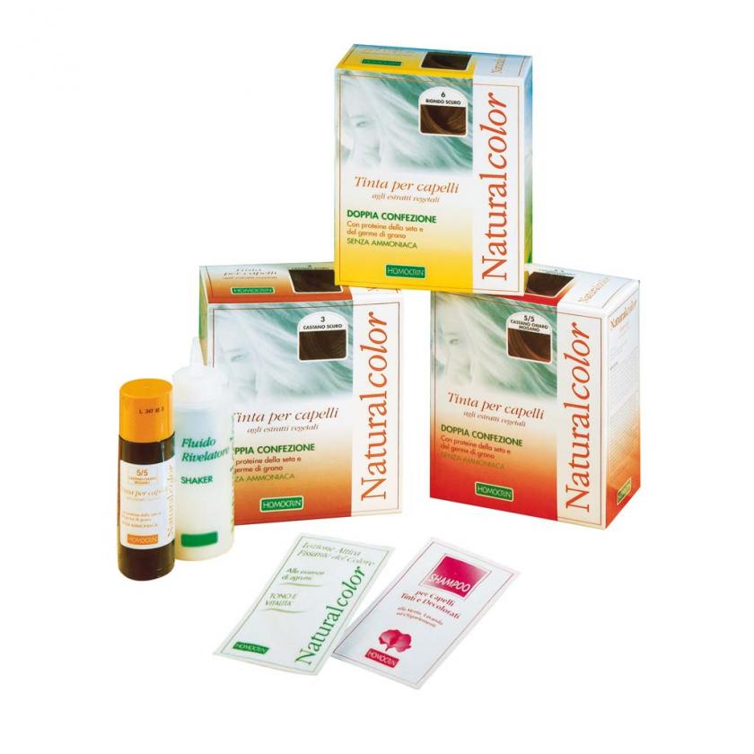 

Specchiasol Homocrin Naturalcolor Tinte Per Capelli Agli Estratti Vegetali Biondo Scuro Rame 6/4