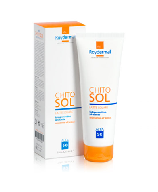 Image of Roydermal Chitosol Latte Solare Spf50 125ml 900498460