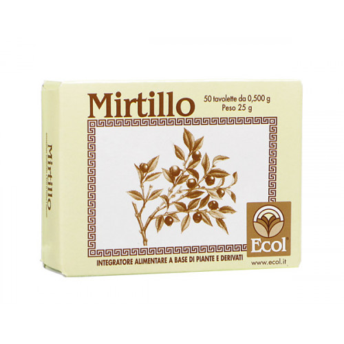 

Ecol Mirtillo Integratore Alimentare 25 Tavolette