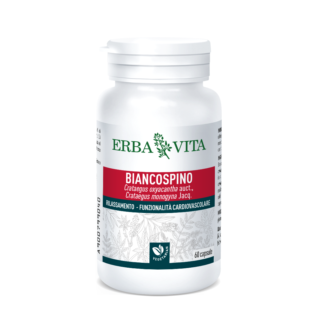 

ErbaVita Capsule Monoplanta Biancospino Integratore Alimentare 60 Capsule