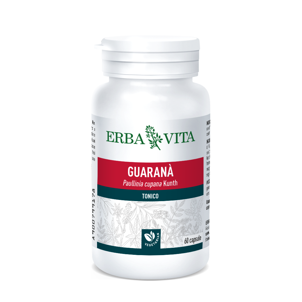 

ErbaVita Capsule Monoplanta Guarana Integratore Alimentare 60 Capsule