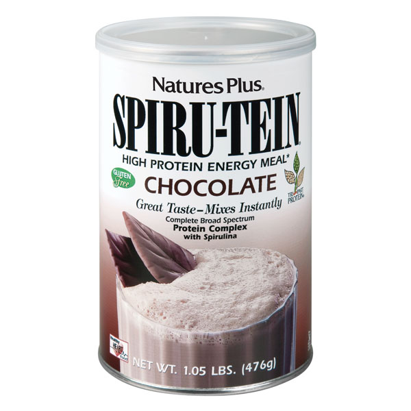 Image of Natures Plus Spirutein Integratore Alimentare Gusto Cioccolato 476g033