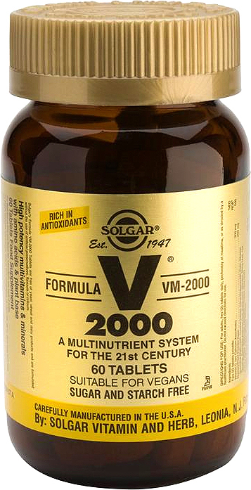 Image of Solgar Vm 2000 Supplement 60 Tavolette 901244640