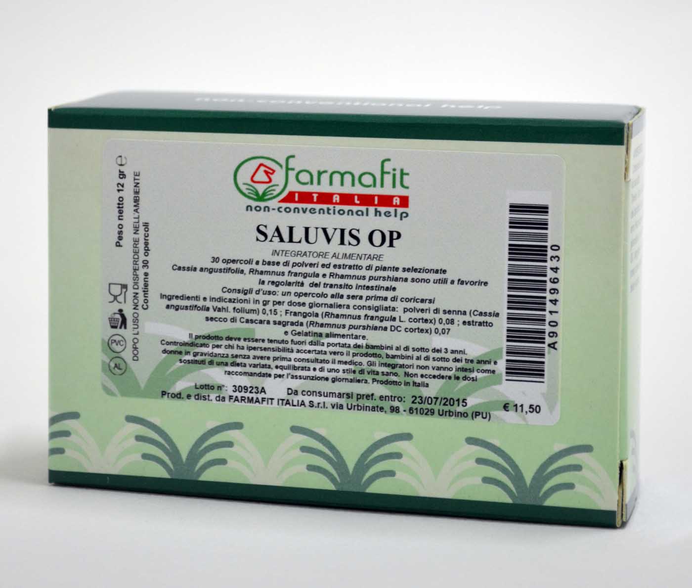 

Pharmafit Saluvis Op Integratore Alimentare 30 Compresse