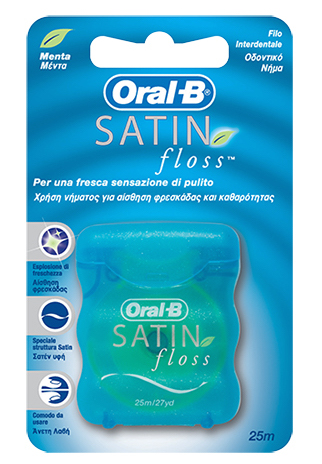 Image of Oral-B Satin Floss Mint 25mt 901962757