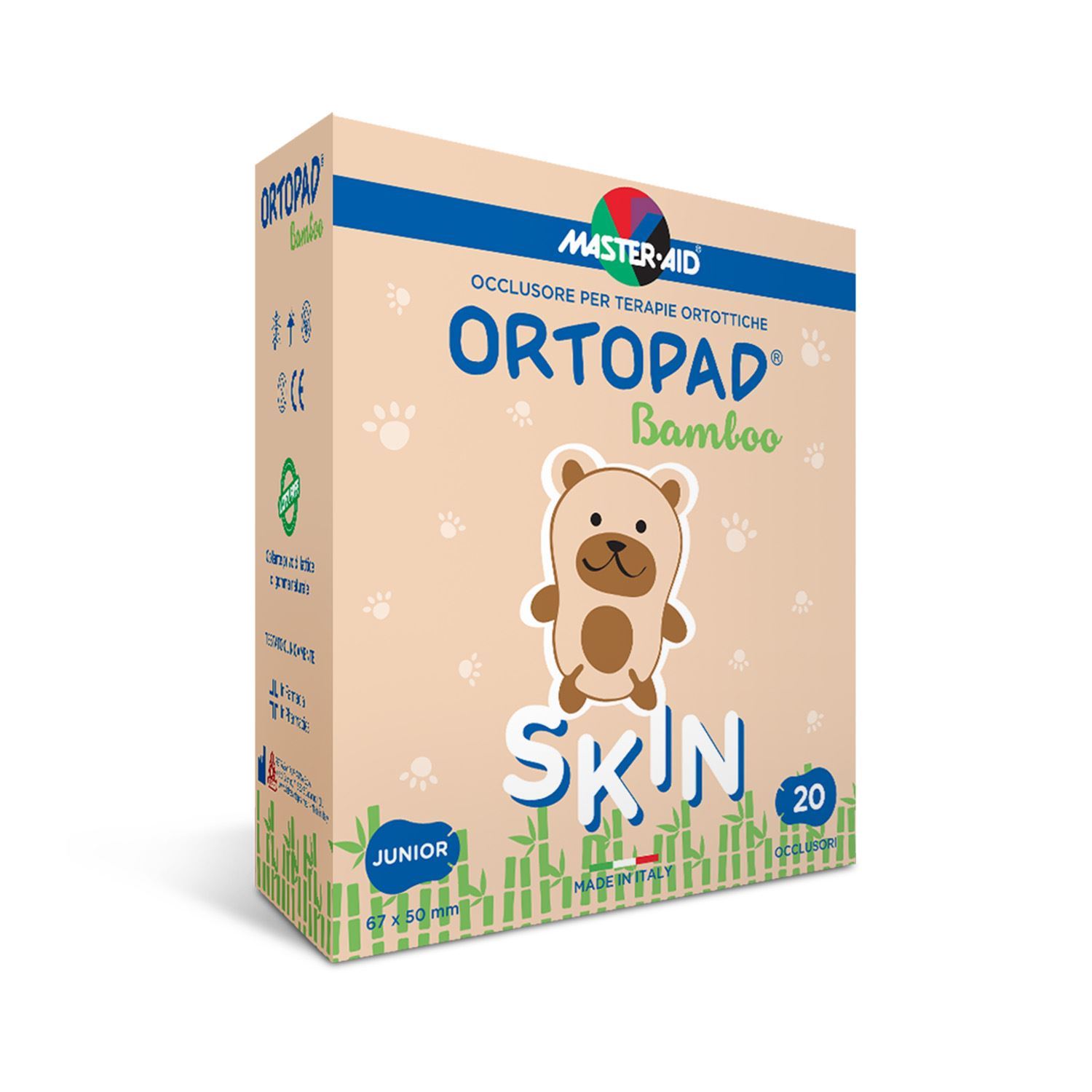 

Master-Aid® Ortopad® Occlusore Per Terapie Ortottiche Junior 20 Pezzi