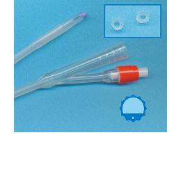 

Safety Foley Catetere In Lattice Siliconato Con Scanalature Longitudinali Misura CH20