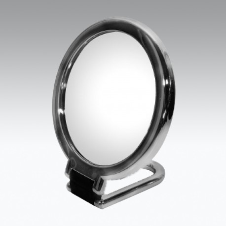 Image of Koh-I-Noor Specchio Cromato Bifacciale Con Ingrandimento E Manico Pieghevole COD 387KN-6