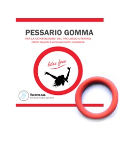 Image of For.Me.Sa. Pessario Ad Anello In Gomma Senza Lattice Misura 89mm 1 Pezzo 902200563