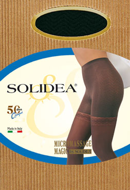 Image of Solidea Magic 50Den Collant Anticellulite Nero 3