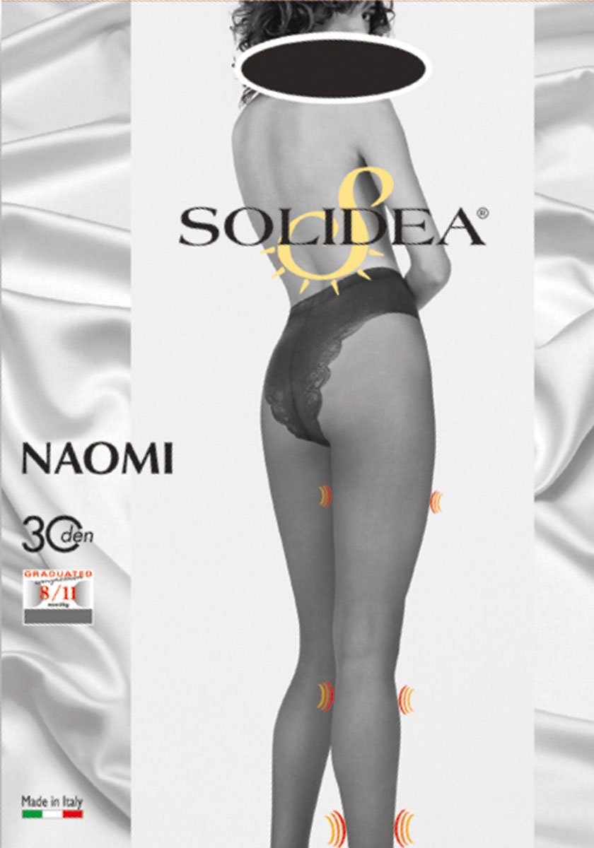 Image of Solidea Naomi 30Den Collant Model Nero 1