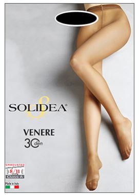 Image of Solidea Venere 30 Collant Nudo Colore Blu Scuro Taglia 1