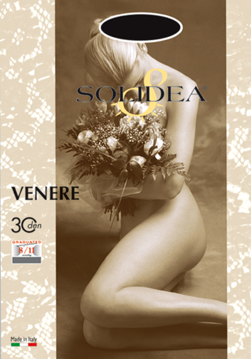 Image of Solidea Venere 30 Collant Nudo Colore Blu Scuro Taglia 2