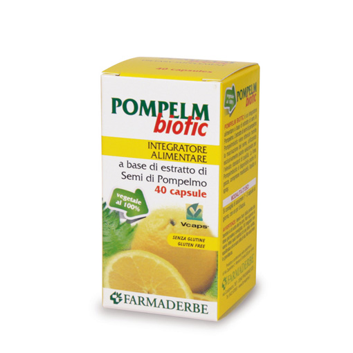 

Farmaderbe Pompelmbiotic Integratore Alimentare 40 Capsule 16g