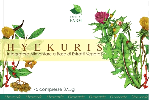 Image of Natural Farm Hyekuris Integratore Alimentare 75 Compresse