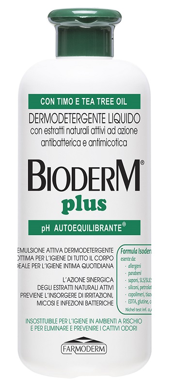 Image of Farmoderm Bioderm Plus Timo Antibatterico 500ml033