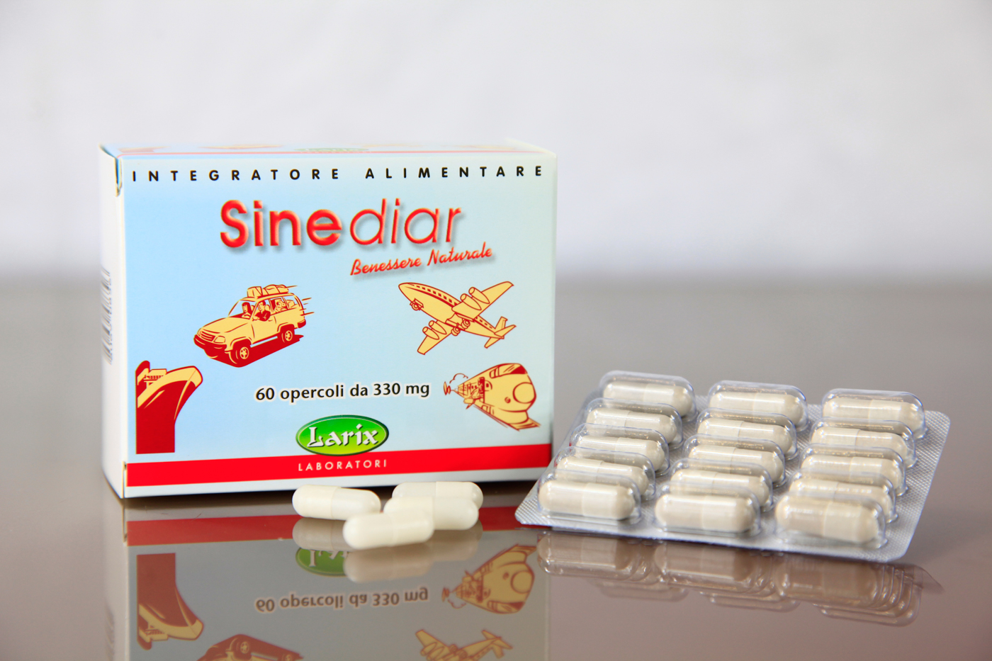 Image of Larix Laboratori Sinediar Integratore Alimentare 60 Capsule033