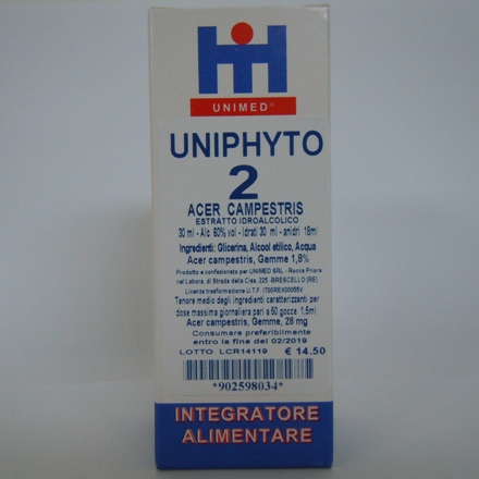 Image of Unimed Uniphyto 2 Acer Campestris Omeopatico 30ml033