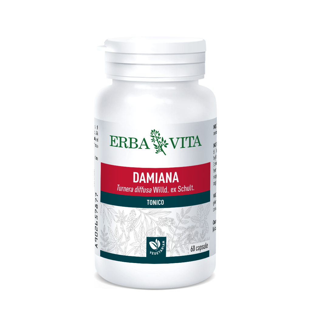 

ErbaVita Capsule Monoplanta Damiana Integratore Alimentare 60 Capsule