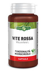 Image of ErbaVita Capsule Monopalnta Vite Rossa Integratore Alimentare 60 Capsule 902659008