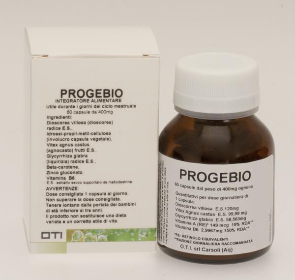 

Progebio Integratore Alimentare 60 Capsule Da 400mg