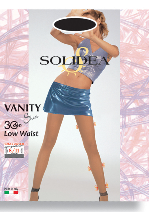Image of Solidea Vanity 30Den Collant Camel 3
