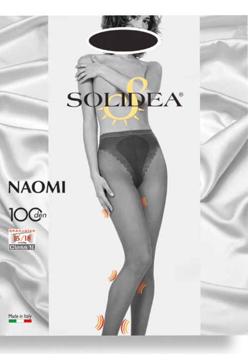 Image of Solidea Naomi 100Den Collant Model Glacè 4l