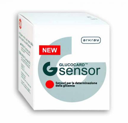 Image of Glucocard G Sensor Sensori Per La Determinazione Della Gicemia 25 Strisce 903529788
