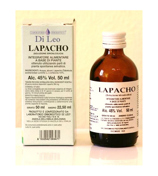 

Laboratorio Erboristico Di Leo Lapacho Tm Integratore Alimentare 50ml