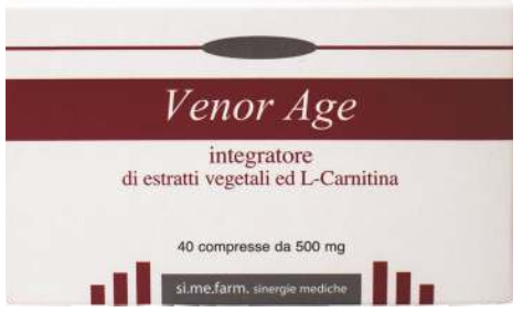 Image of Si.Me.Farm. Venor Age Integratore Alimentare 40 Compresse Da 500mg033