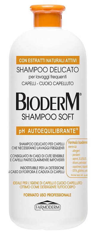 Image of Farmoderm Bioderm Shampoo Soft Per Lavaggi Frequenti 1000ml 903665230