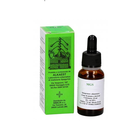 

Alkaest Mgs4 Biancospino Macerato Glicerico Spagirico 20ml