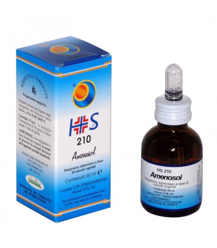 Image of Herboplanet HS 210 Amenosol Integratore Alimentare 50ml033