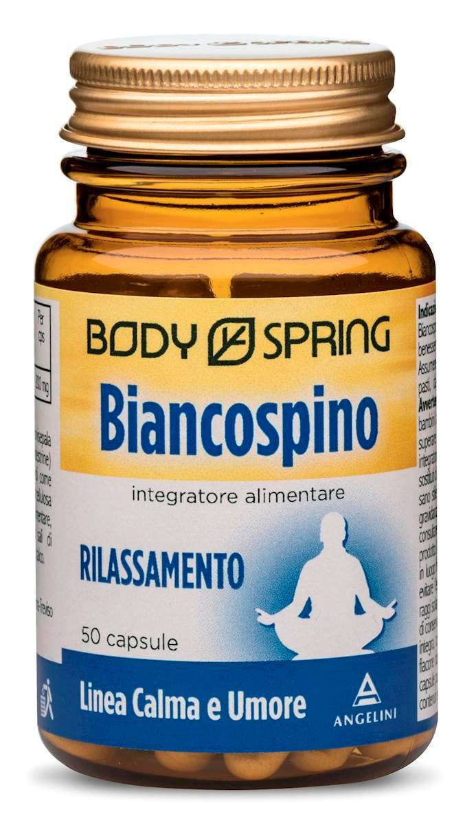 

Body Spring Biancospino Integratore Alimentare 50 Capsule