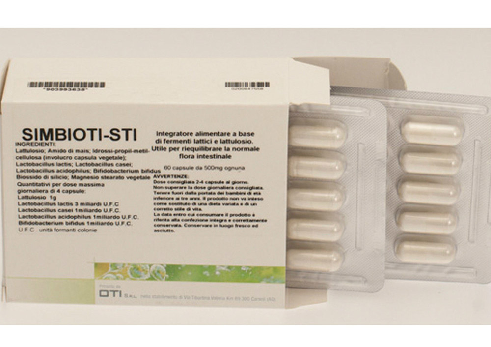 

Oti Simbioti Sti Integratore Alimentare 60 Capsule Da 500mg