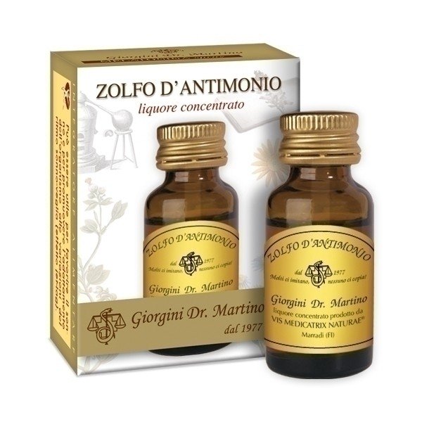 Image of Dr. Giorgini Zolfo D'Antimonio Integratore Alimentare 10ml 904030451