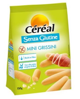 

Céréal Mini Grissini Senza Glutine 150g