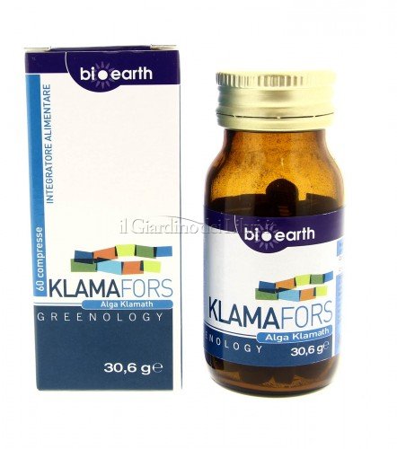 

Bioearth Klamafors Alga Klamath Integratore Alimentare 60 Compresse