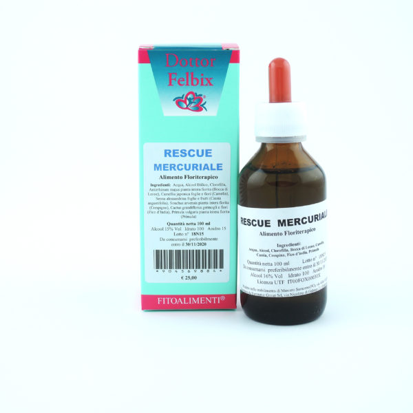 Image of Dottor Felbix Rescue Mercuriale Integratore Alimentare Gocce 100ml033