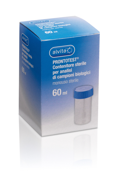 Image of Alvita Prontotest Contenitore Sterile Per Campioni Biologici 60ml 904578489