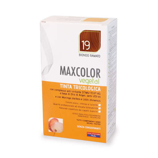 Image of Max Color Vegetal Tintura Tricologica 19 140ml033