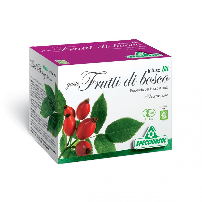 

Specchiasol Infuso Bio Gusto Frutti Di Bosco 20 Filtri