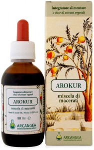 Image of Arcangea Arokur Soluzione Idroalcolica Nuova Formula Integratore Alimentare 50ml033