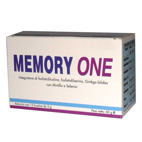 

Leader Natural Pharma Memory One Integratore Alimentare Con Mirtillo E Selenio 12 Bustine 60g