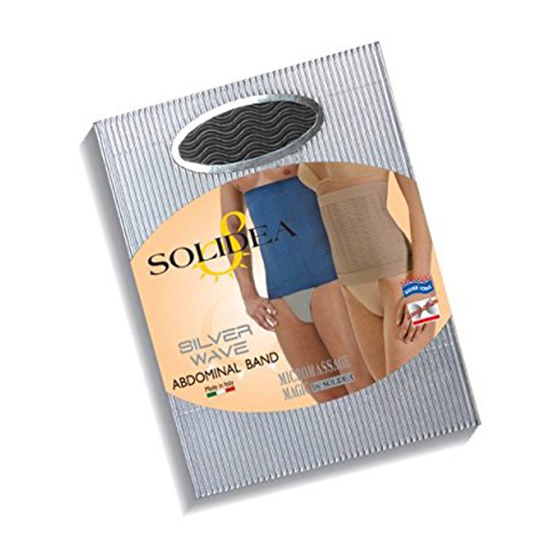 Image of Solidea argento Wave Abdominal Band Colore Noisette Taglia S033