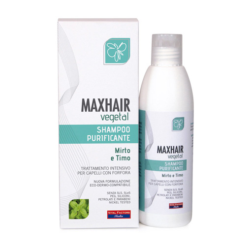 Image of MaxHair Vegetal Shampoo Purificante 200ml033