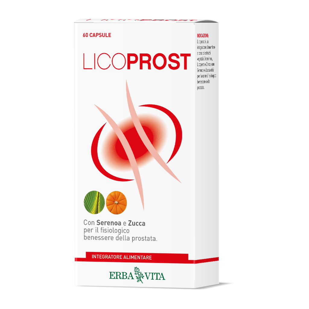 

ErbaVita Licoprost Integratore Alimentare 60 Capsule 500mg